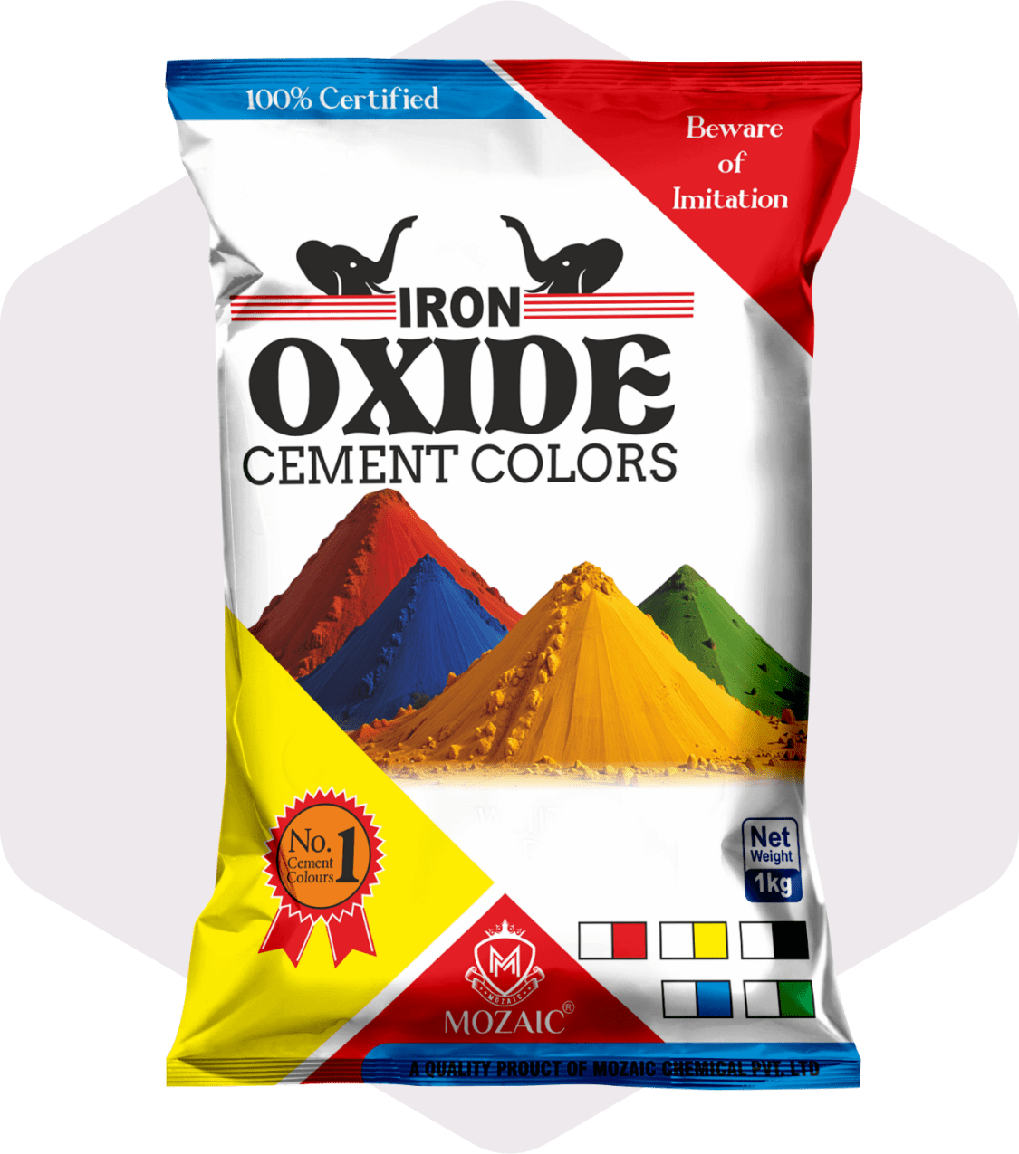 Iron Oxide Cement Color