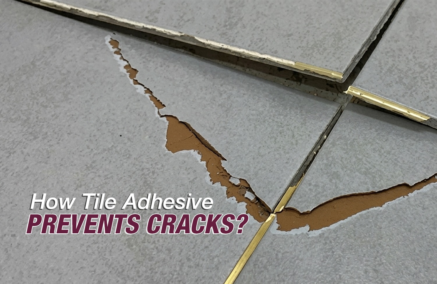 How Tile Adhesive Prevent Cracks?