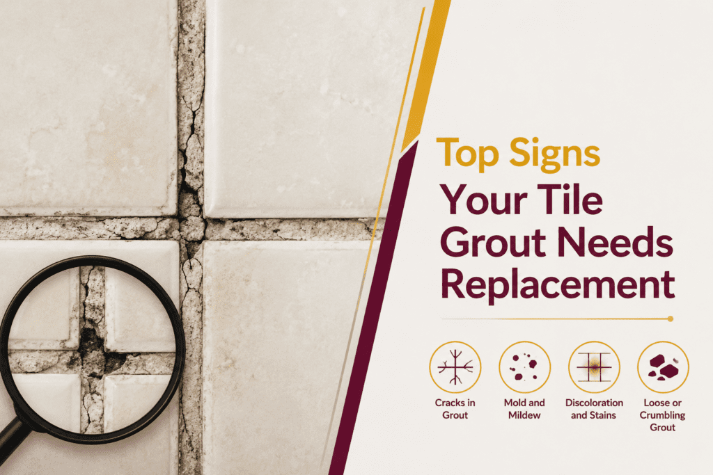 Top Signs Your Tile Grout Needs Replacement